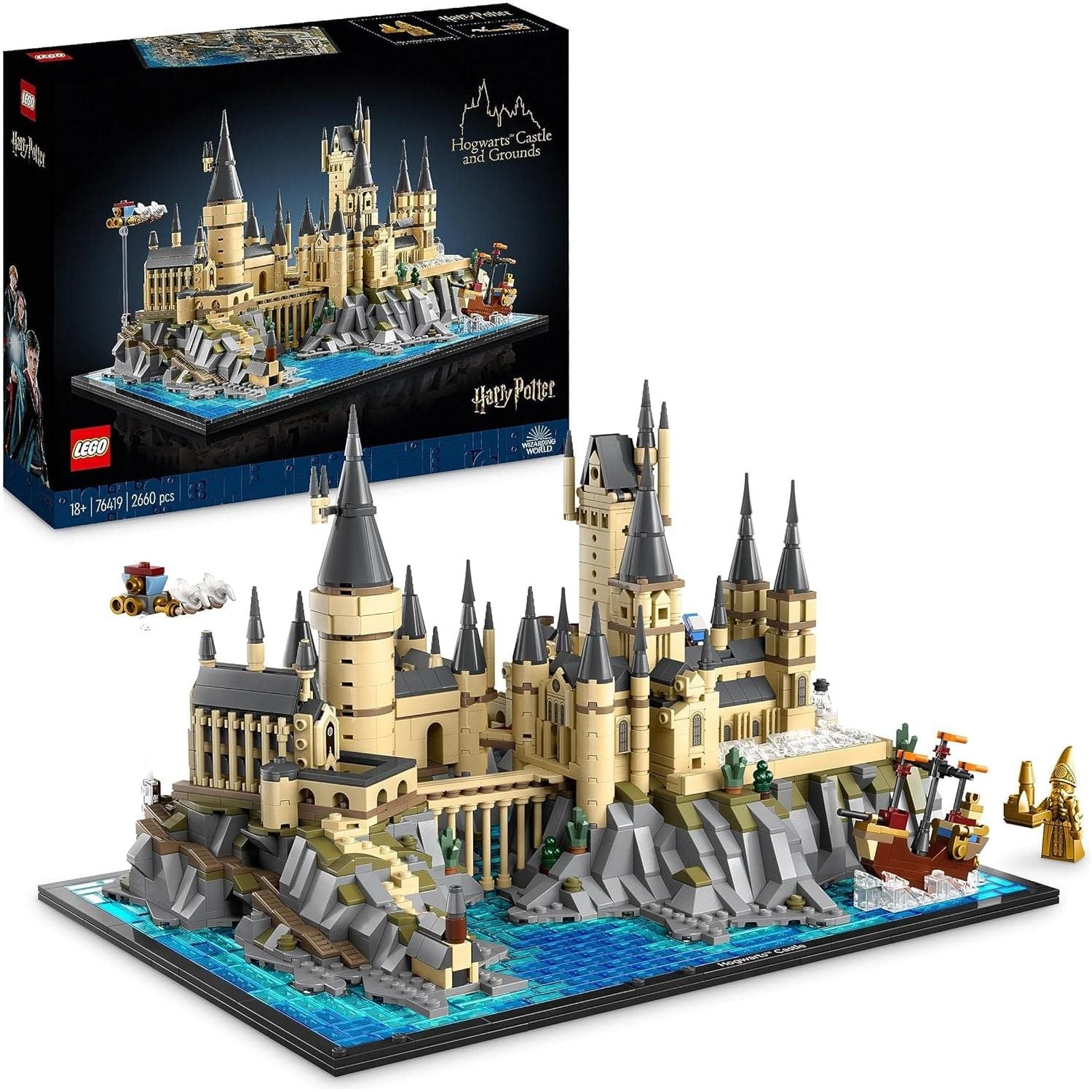 LEGO Harry Potter Hogwarts Castle and Grounds Big Set 76419 - 1